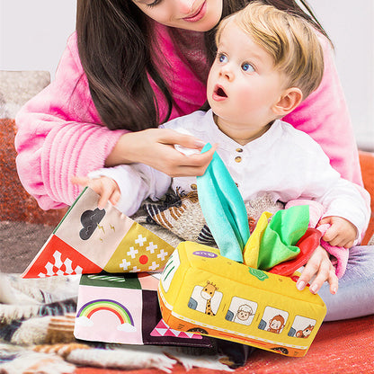 Baby Educational Tissue Box Toy