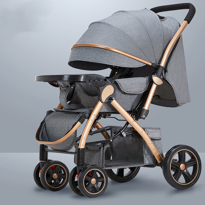 Lightweight Reversible Baby Stroller