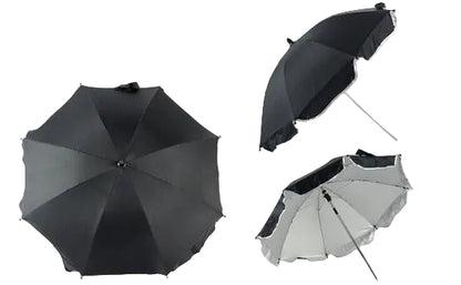 360° Adjustable Stroller Umbrella – UV-Protective Pram Sunshade with Flexible Arm