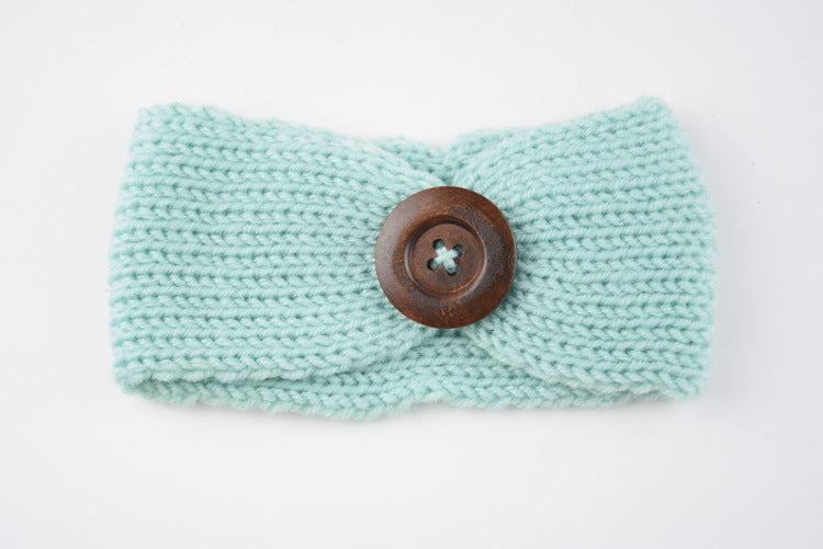 Baby Knitted Wool Headband (Hand-Woven)