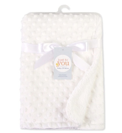 Polar Dot Baby Blanket / Newborn Swaddle Wrap