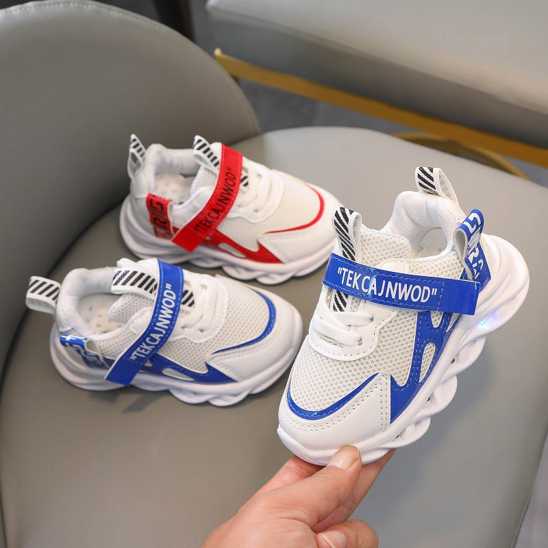 Kids LED Breathable Sports Sneakers