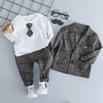 British Gentleman Three-Piece Suit for Boys