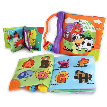 Large Baby Cloth Book – Soft Fabric Early Learning Book