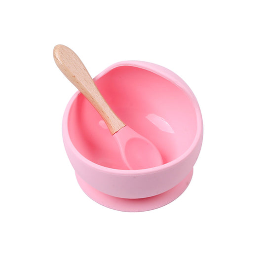 Silicone Suction Baby Bowl & Spoon Set