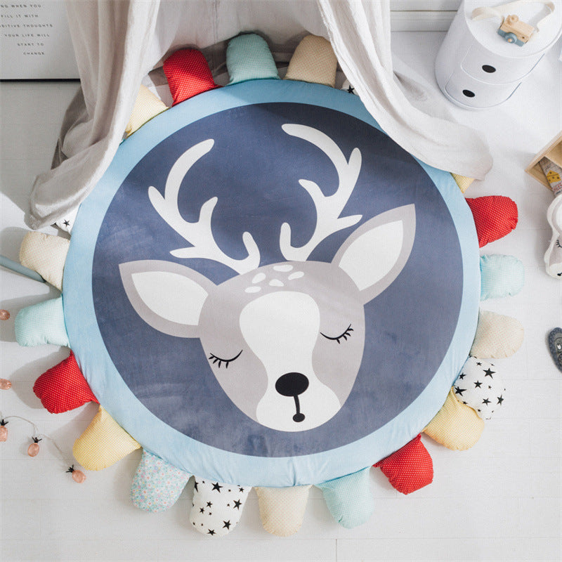 Cartoon Crawling Pad Household Bedroom Bed Pad Baby Can Be Disassembled And Washed