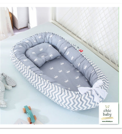 Portable Baby Nest Bed (Removable & Washable)