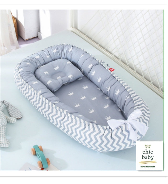 Portable Baby Nest Bed (Removable & Washable)