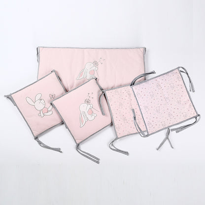 Embroidered Knitted Bed Fence Baby Products