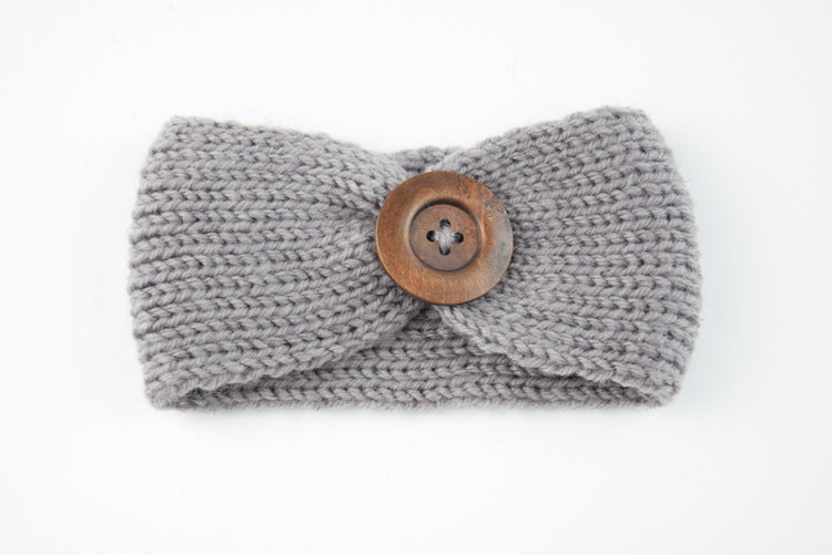 Baby Knitted Wool Headband (Hand-Woven)