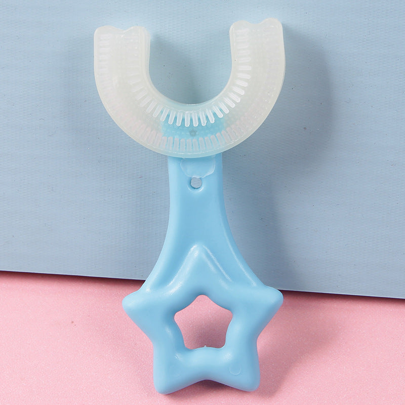 U-Shaped Baby Silicone Toothbrush