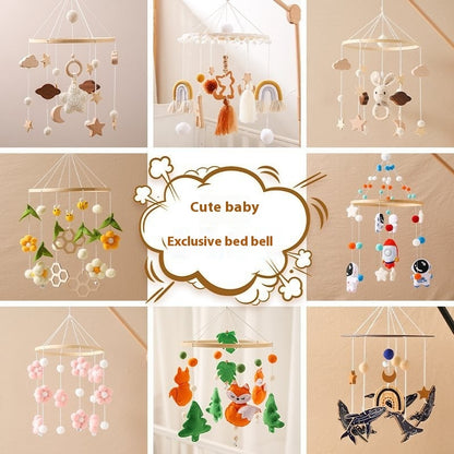 Cross-border Comforter Bed Bell Hanging Baby Sleep Companion Wind Chimes Rotatable Rattle Toys