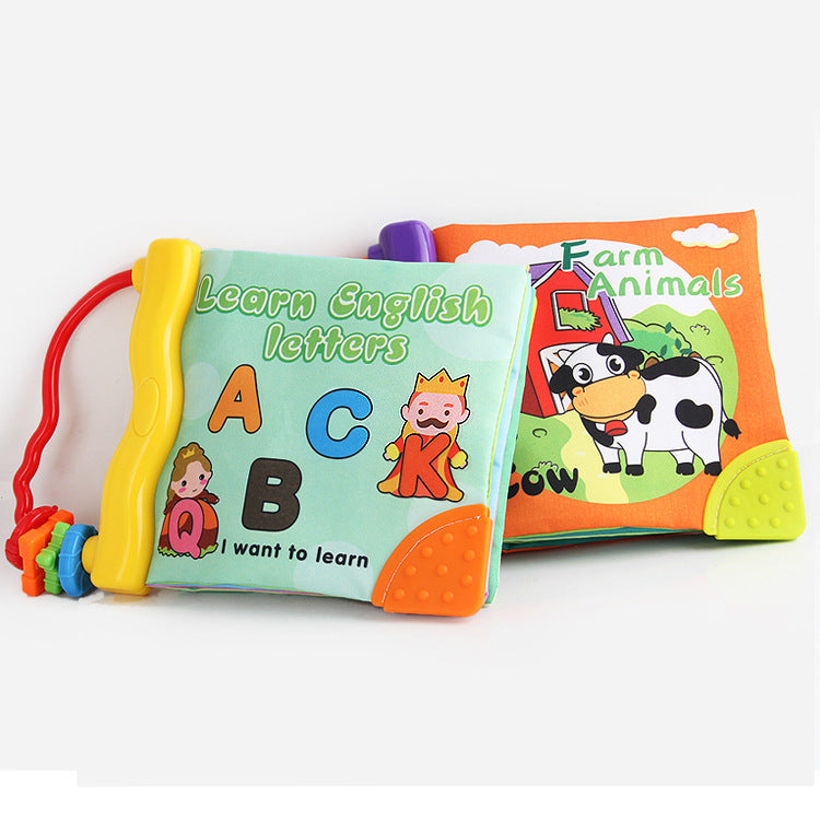 Large Baby Cloth Book – Soft Fabric Early Learning Book