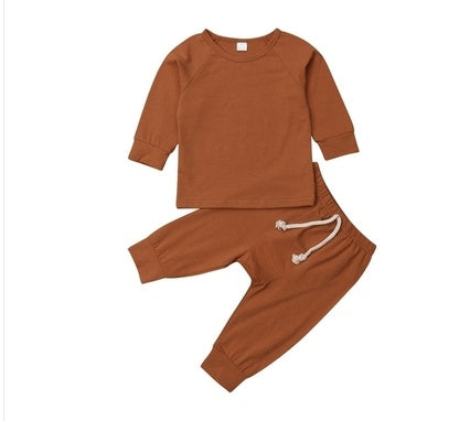 Cozy Cotton Baby Tracksuit Set – Soft, Stretchy & Everyday Comfy