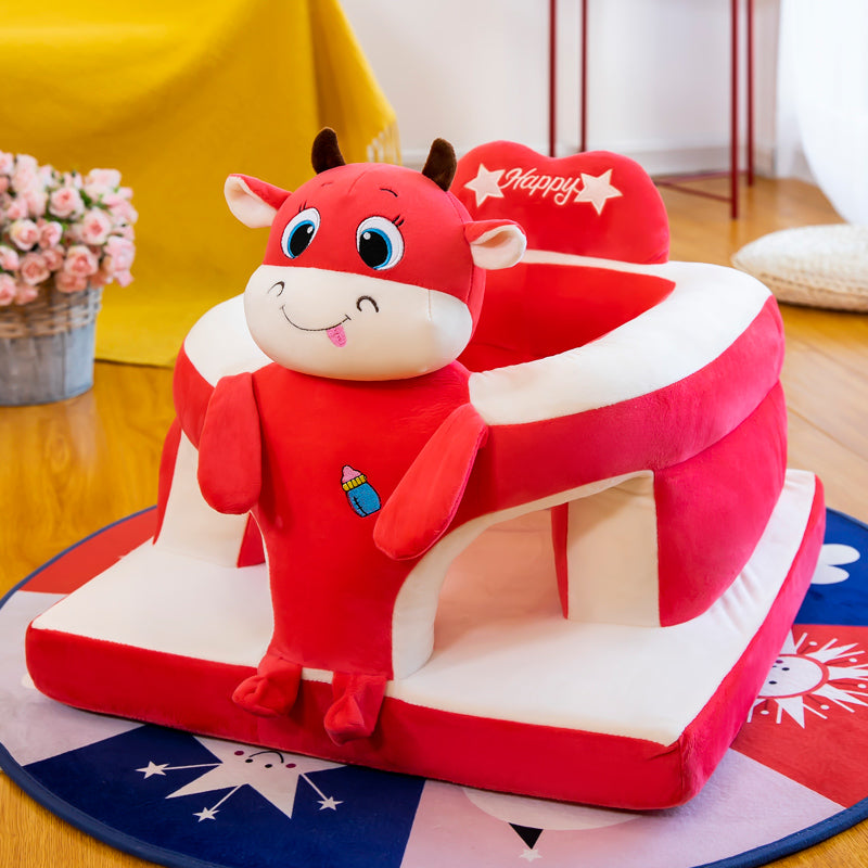 BabyBlush Soft Baby Learning Chair – Anti-Fall Support Seat