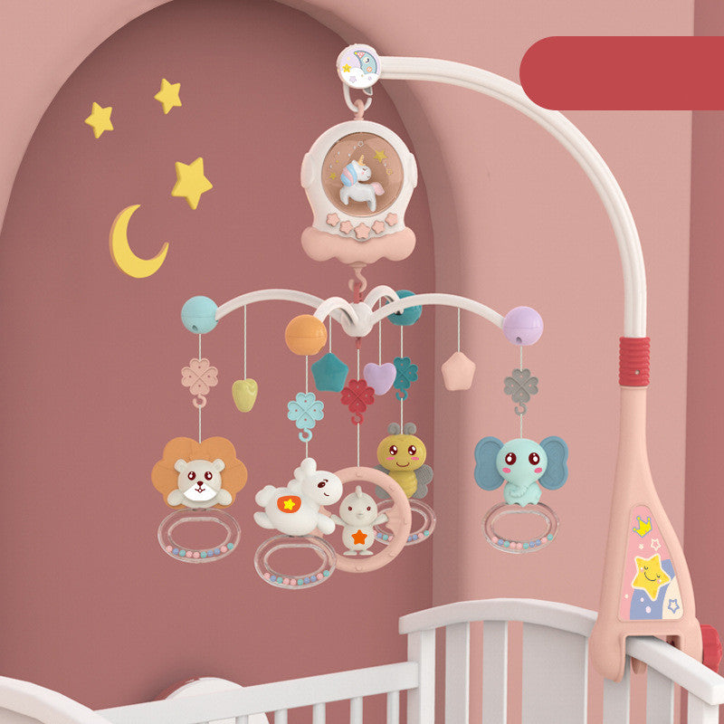 Magical Rotating Baby Music Bed Bell – Soothing Crib Mobile for Sweet Dreams