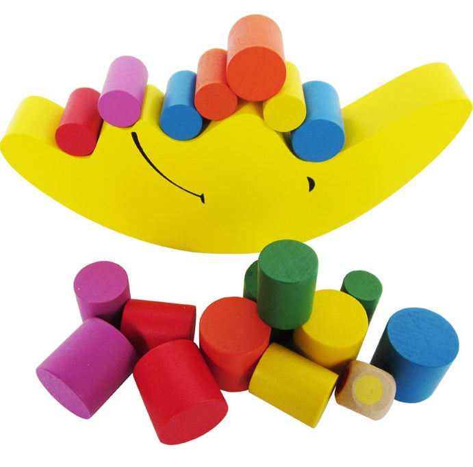 Moon Balance Wooden Game