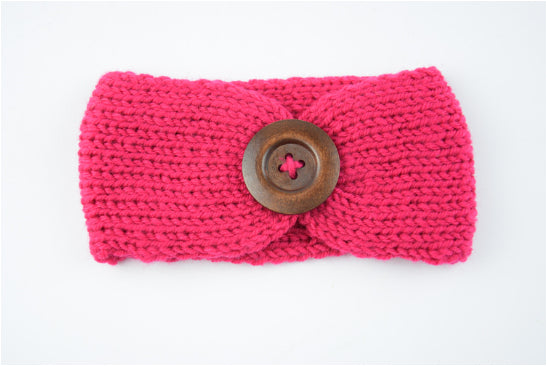 Baby Knitted Wool Headband (Hand-Woven)