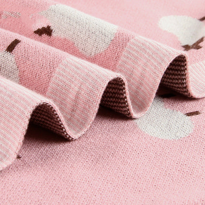 Baby Sheepskin Cotton Blanket