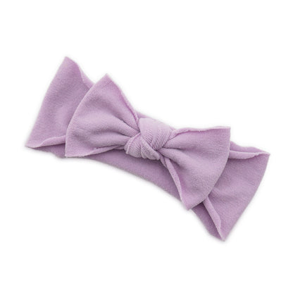 Baby Knotted Bow Headband (Solid Colour)