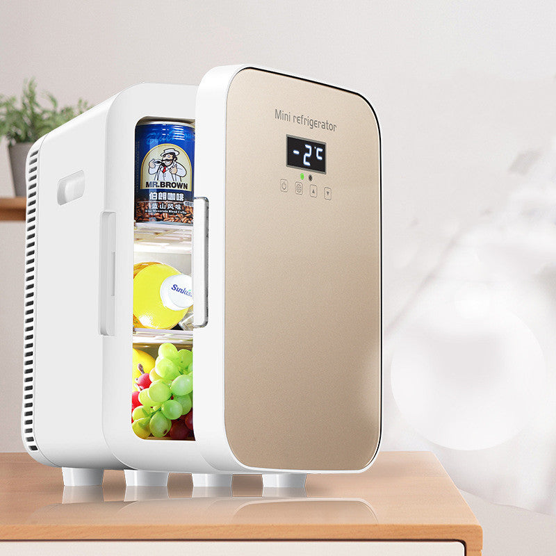 Mini Portable Refrigerator (12V Car & Home Use)