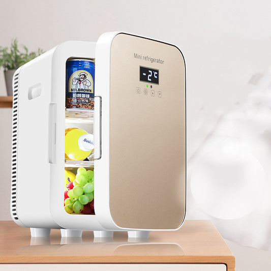Mini Portable Refrigerator (12V Car & Home Use)