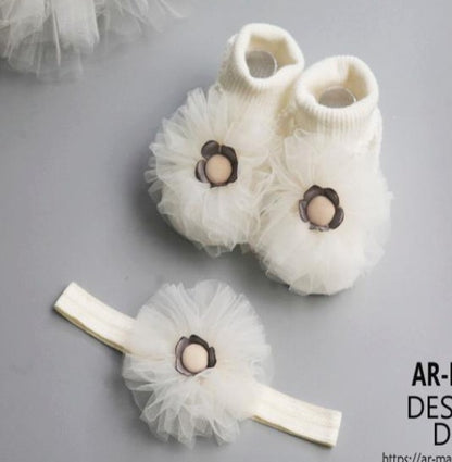 Baby Headband & Socks Set (Infant Girls)