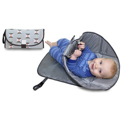 Portable Baby Diaper Changing Pad Clutch – Waterproof, Foldable & Travel-Friendly Mat