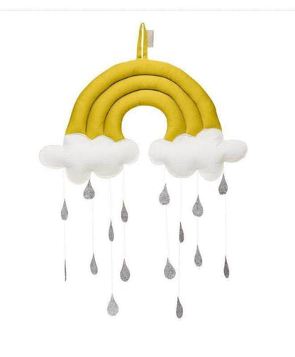 Baby Crib Mobile (Rainbow & Cloud Design)