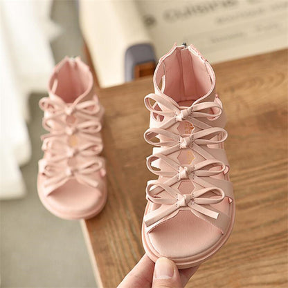 Girls Bow Cute Sandals