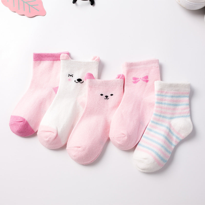 Cartoon Baby Cotton Socks