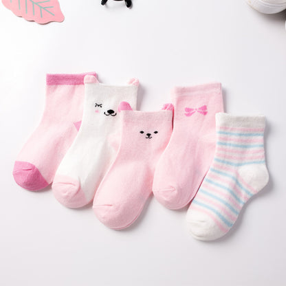 Cartoon Baby Cotton Socks