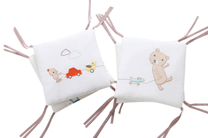 Baby Children's Cotton Bed Fence