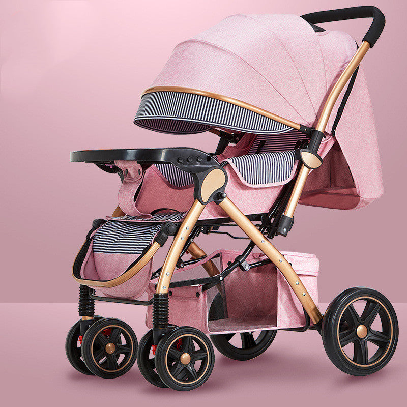 Lightweight Reversible Baby Stroller
