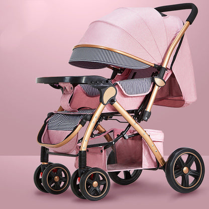 Lightweight Reversible Baby Stroller