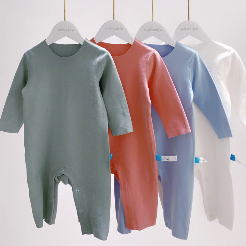 Cozy Long-Sleeve Baby Pajamas