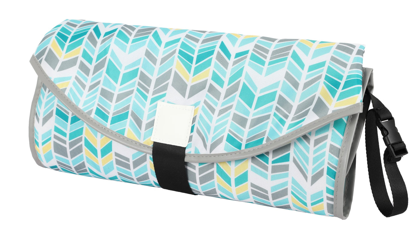 Portable Baby Diaper Changing Pad Clutch – Waterproof, Foldable & Travel-Friendly Mat