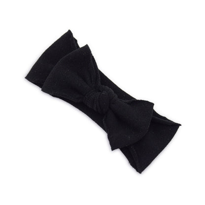 Baby Knotted Bow Headband (Solid Colour)