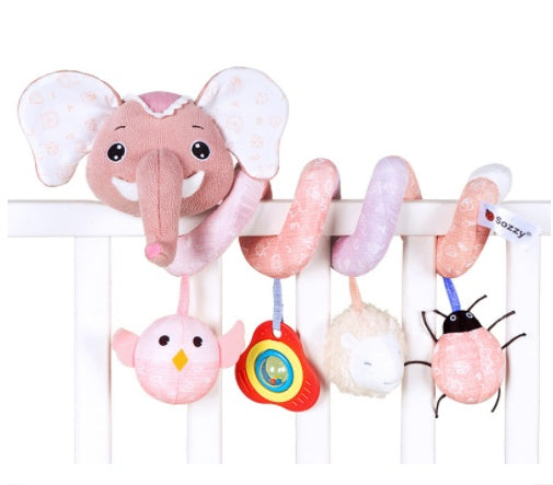 Baby Crib Hanging Plush Spiral Toy