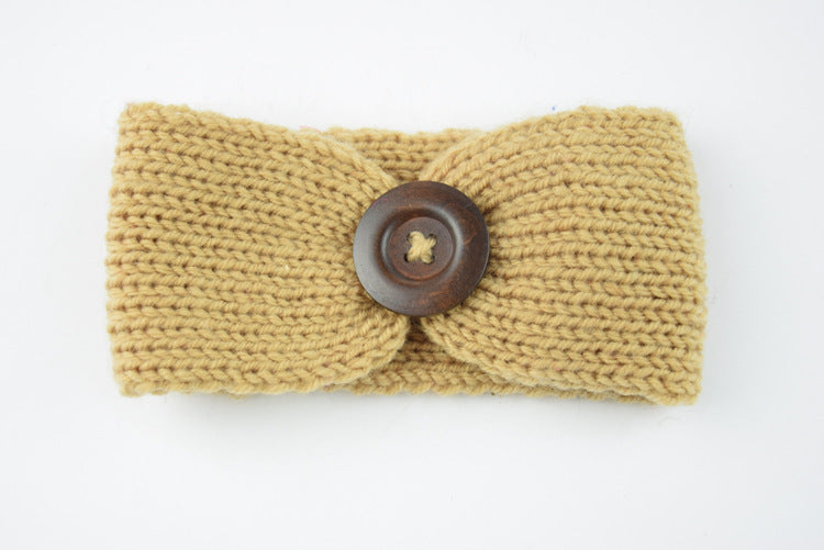 Baby Knitted Wool Headband (Hand-Woven)
