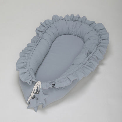 Lace Cotton Baby Bionic Bed Portable