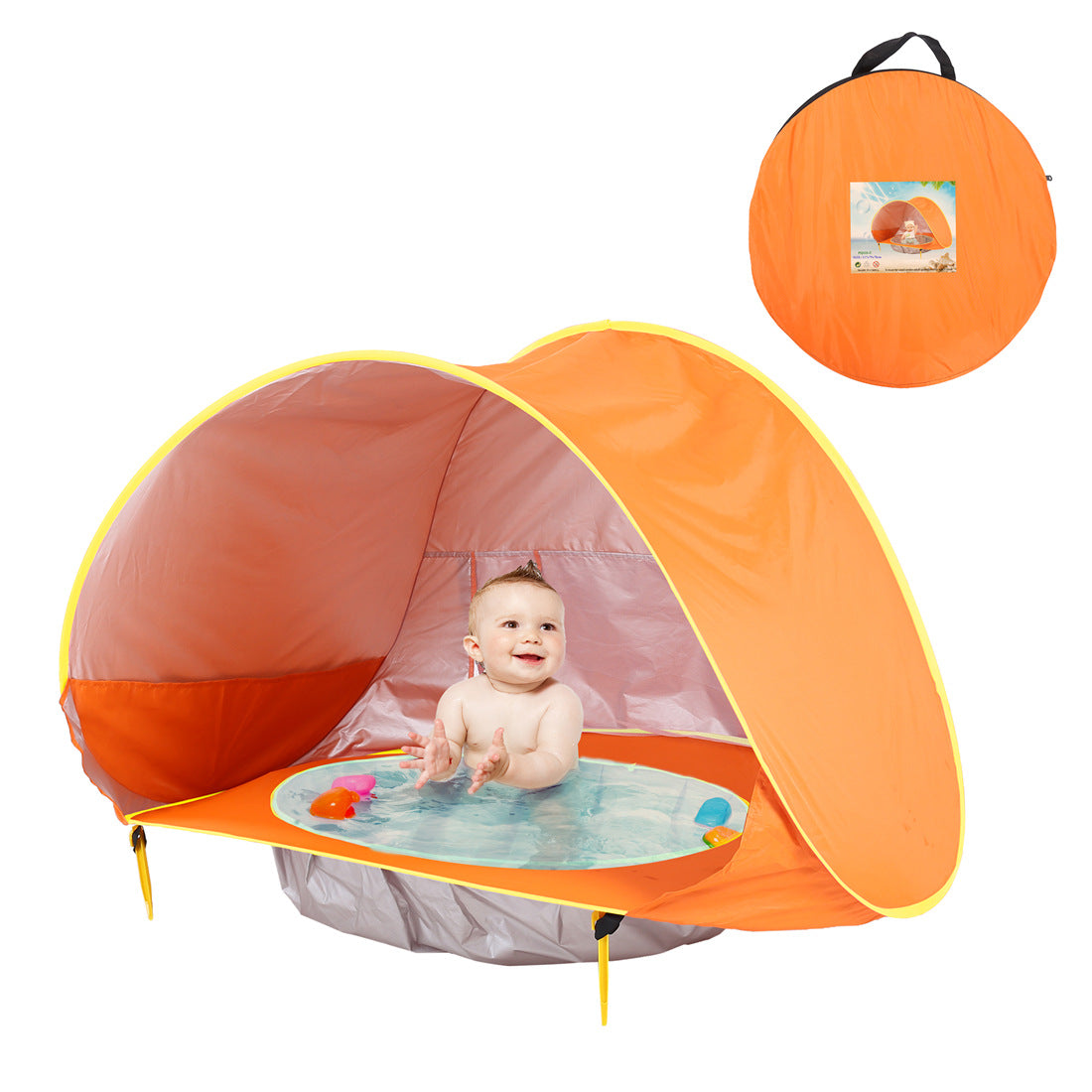 BabyBlush Pop-Up Beach Tent & Baby Pool
