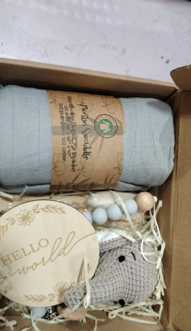 Baby Teething Toys Gift Set – Soothing, Stylish & Perfect for Newborns