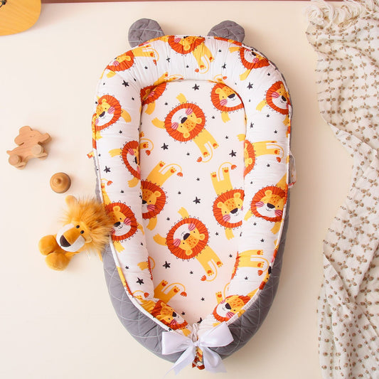 Fashionable Portable Removable And Washable Baby Bed Can Be Folded Out