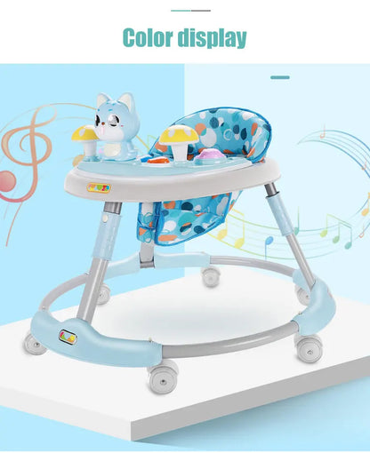 LazyChild Baby Walker Walkers for kids With Wheels Andador Car Toddler Walker for Kids Learning Baby Wallker Music Balance