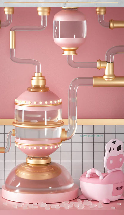 1-6 Years Old Children's Pot Cute Baby Toilet Seat Easy to Clean Baby Potty Portable Stool Boys And Girls Safe Trainer Seat WC