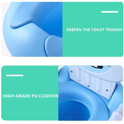1-6 Years Old Children's Pot Cute Baby Toilet Seat Easy to Clean Baby Potty Portable Stool Boys And Girls Safe Trainer Seat WC