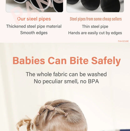 PANGDUBE Baby Playpen for Children Play Area Baby Playground 6 Month~6 Years Old Kids Ball Pit Playpen Indoor Baby Safety Fence