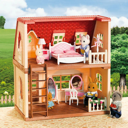Forest Family Dream Dollhouse Villa – 3-Storey Playset
