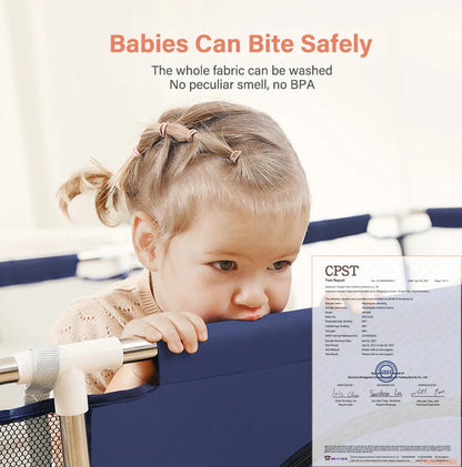 PANGDUBE Baby Playpen for Children Play Area Baby Playground 6 Month~6 Years Old Kids Ball Pit Playpen Indoor Baby Safety Fence